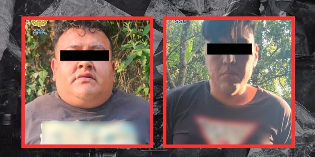 Detenidos en Cuajimalpa.