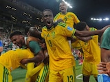 La Selección de Sudáfrica celebra su gol ante Cora del Sur en la Copa del Mundo 2026