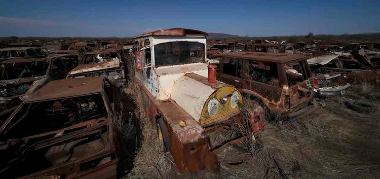 El cementerio del terror.