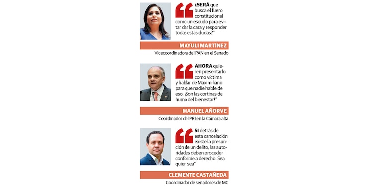“¿Será que busca tener
fuero como un escudo?”