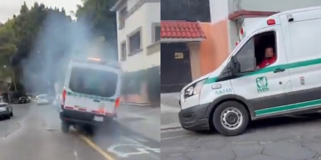 Elementos de la SSC detuvieron en Azcapotzalco al conductor de una ambulancia acusado de chocar nueve vehículos y dejar un atropellado.