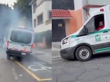Elementos de la SSC detuvieron en Azcapotzalco al conductor de una ambulancia acusado de chocar nueve vehículos y dejar un atropellado.