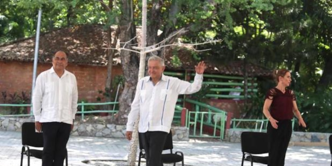 Andrés Manuel López Obrador, presidente de México.