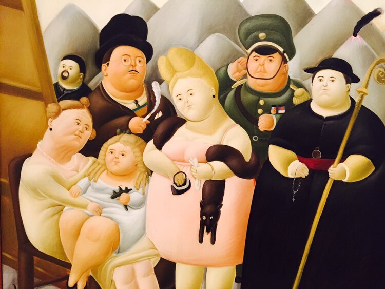 Pintura del artista.