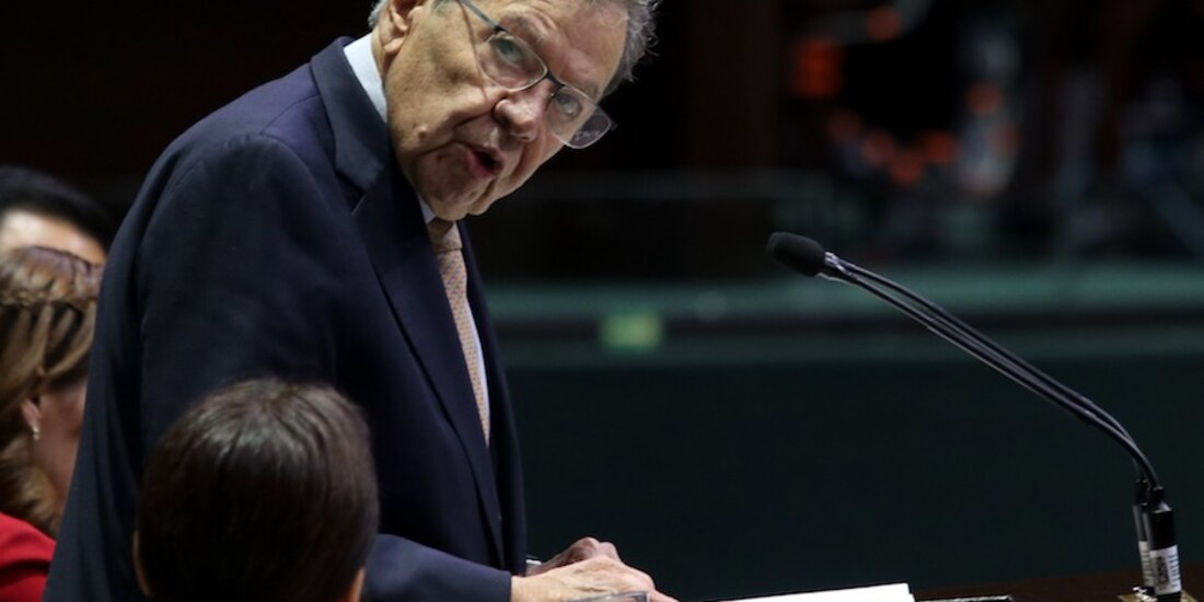 El diputado morenista, en sesión ordinaria, el pasado 11 de febrero.