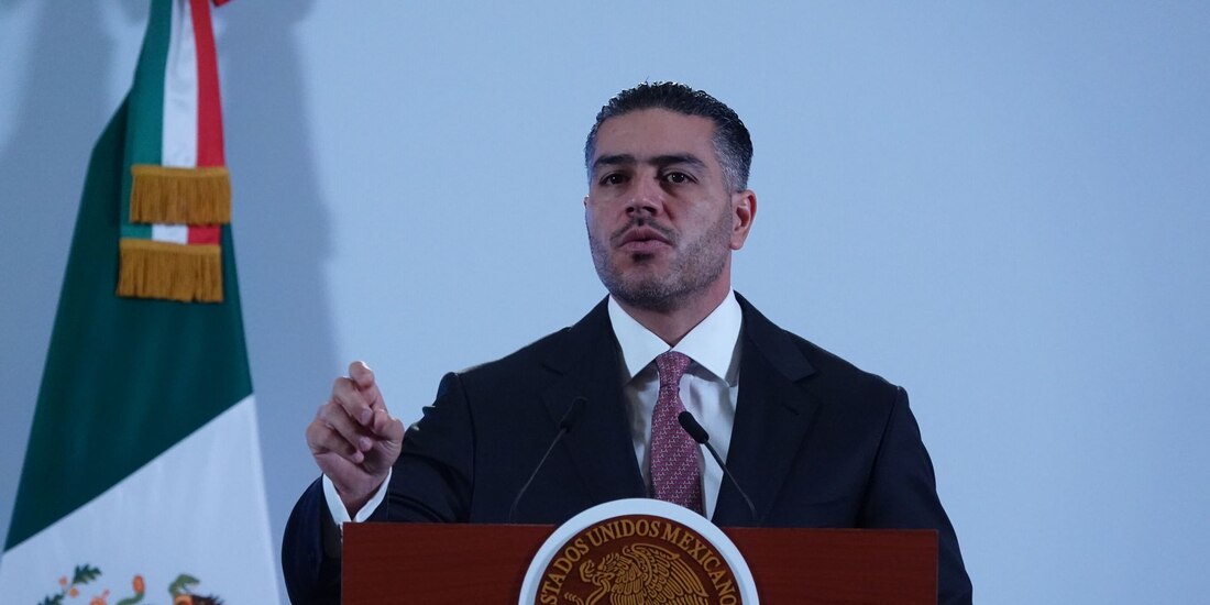 El titular de la Secretaría de Seguridad y Protección Ciudadana Omar García Harfuch.