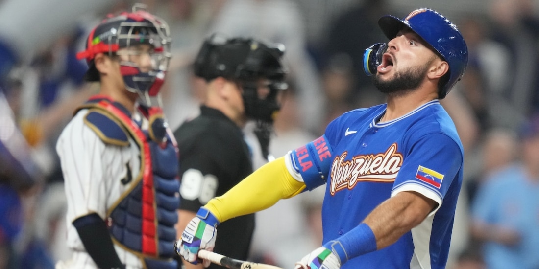 Venezuela elimina a Japón en cuartos de final del Clásico Mundial de Beisbol 2026