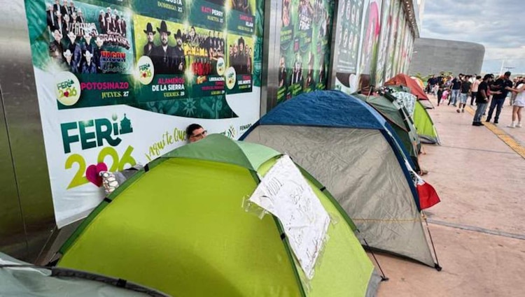 El recinto principal de la Feria Nacional Potosina (FENAPO) prevé recibir a más de 300 mil espectadores durante la presentación.