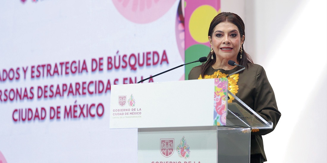 LA JEFA de Gobierno, ayer