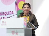 LA JEFA de Gobierno, ayer