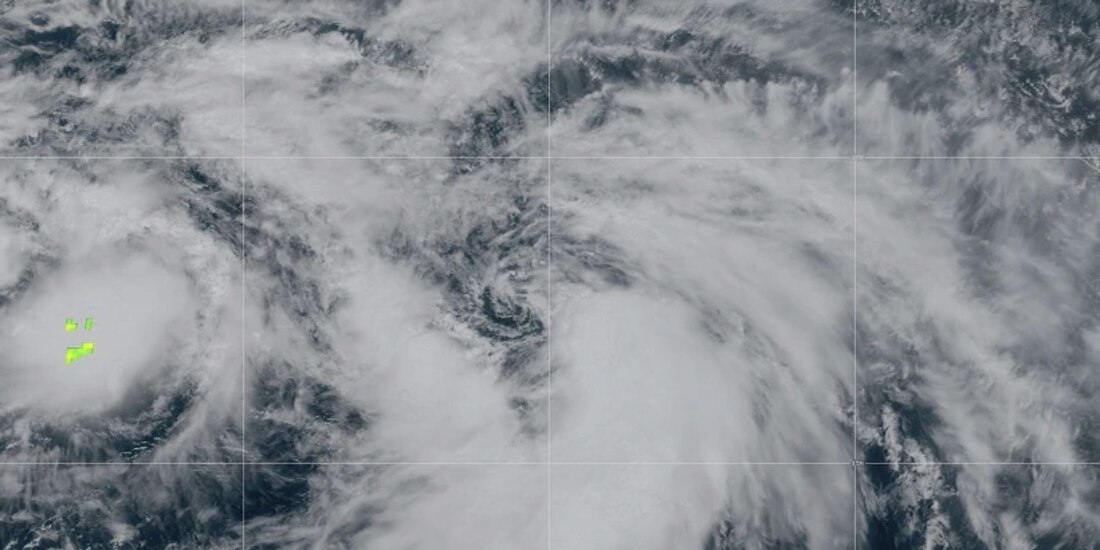 Se forma la tormenta tropical "Lane".