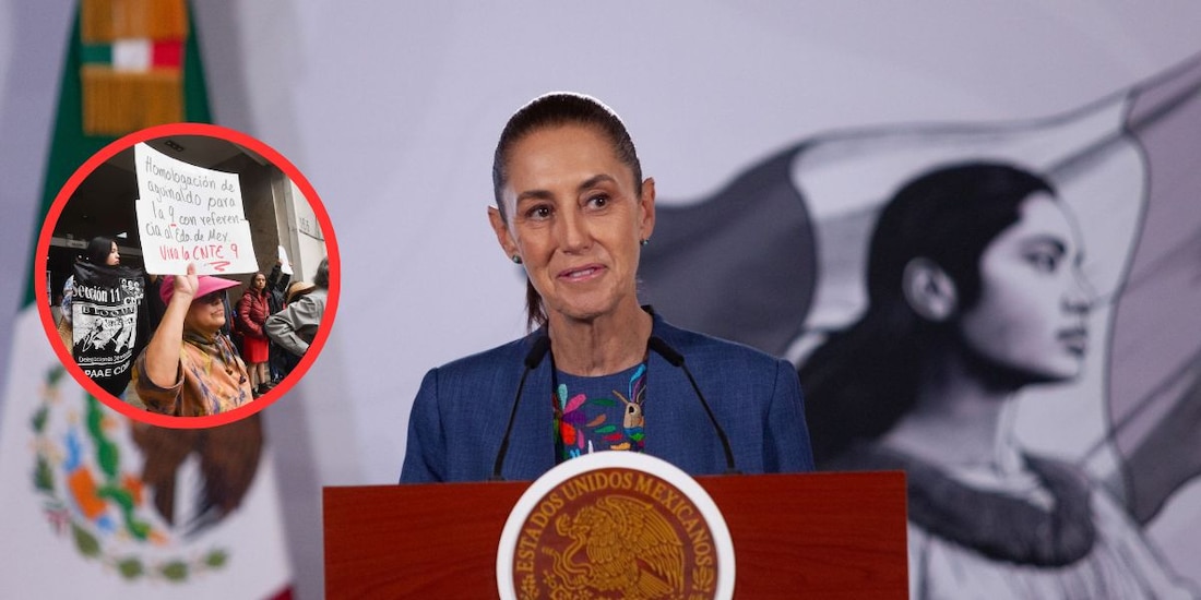 CNTE se reúne con Sheinbaum