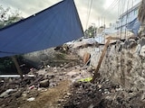 DAÑOS por lluvias en una vivienda.