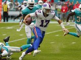 Una acción de un Miami Dolphins vs Buffalo Bills de la NFL