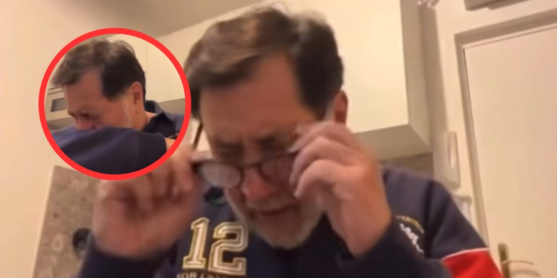 Reviven video donde a Fernández Noroña se le salen los mocos en transmisión en vivo