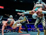 Una función de lucha libre en la Arena México.