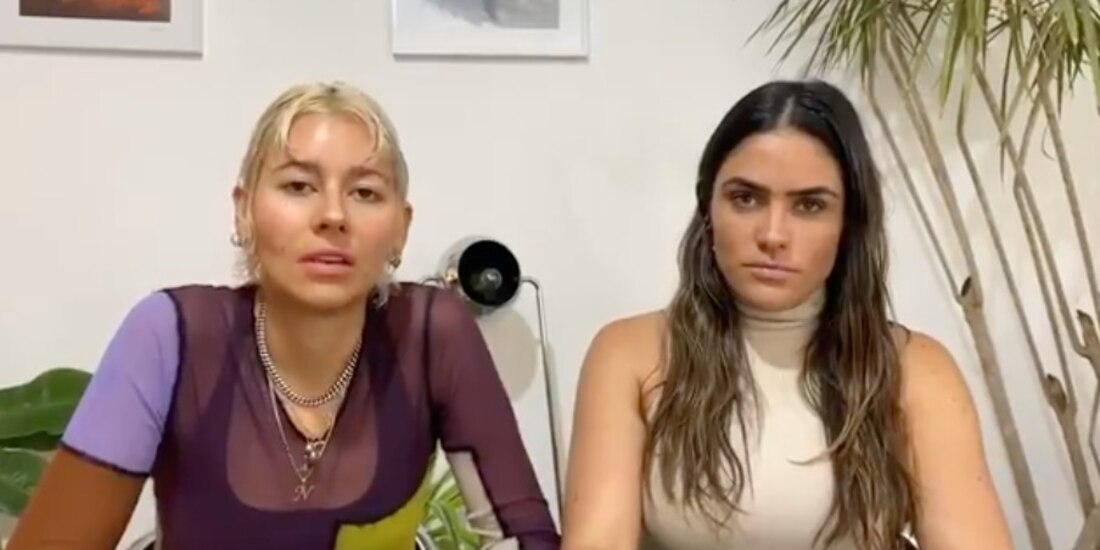 Nayeli de Alba y Alessandra Rojo.