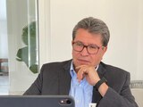 Ricardo Monreal, presidente de la Junta de Coordinación Política en el Senado