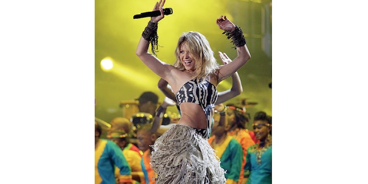 ”WAKA WAKA
(THIS TIME FOR
AFRICA)”