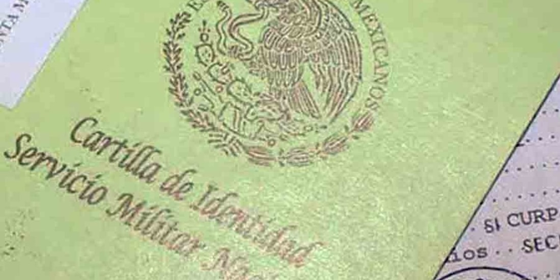 La Cartilla Militar es un documento oficial que expide el Gobierno federal.