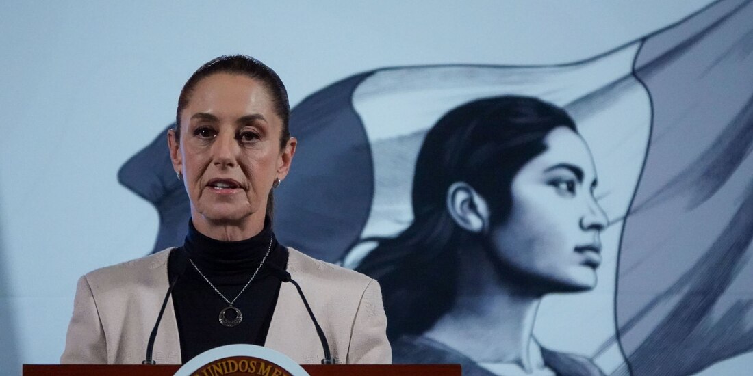 Claudia Sheinbaum, presidenta de México.