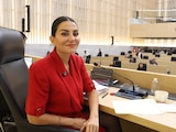 Nayeli Salvatori Bojalil, diputada de Morena en el Congreso del Estado de Puebla.