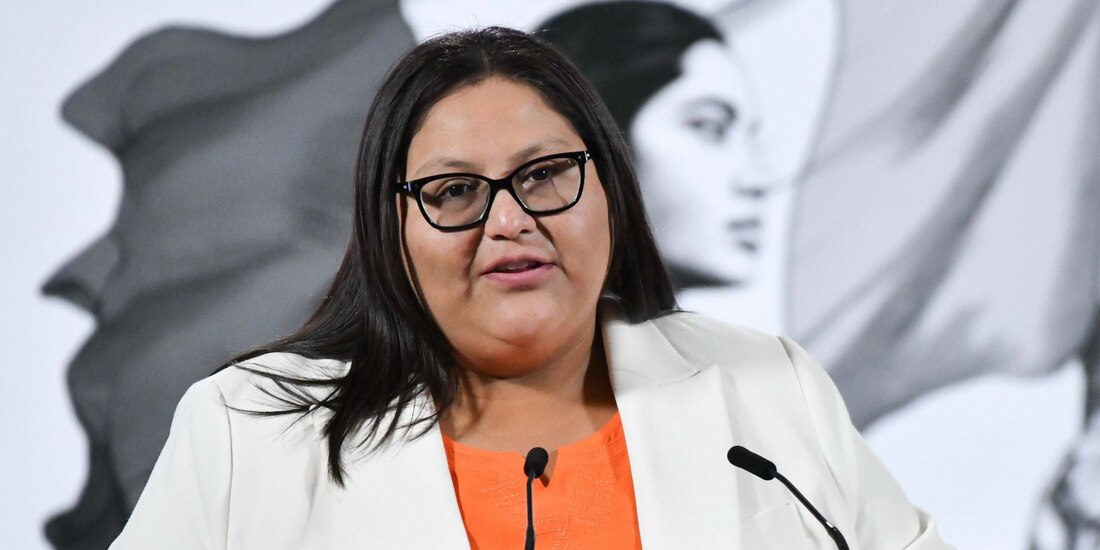 Citlalli Hernández, titular de la Secretaría de las Mujeres