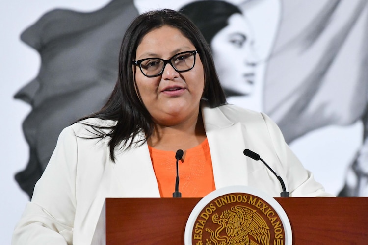 Citlalli Hernández, titular de la Secretaría de las Mujeres