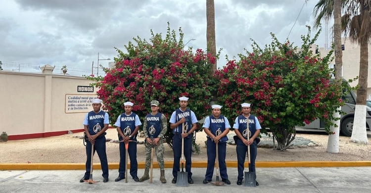 Armada activa protocolo preventivo en costas del Pacífico mexicano.