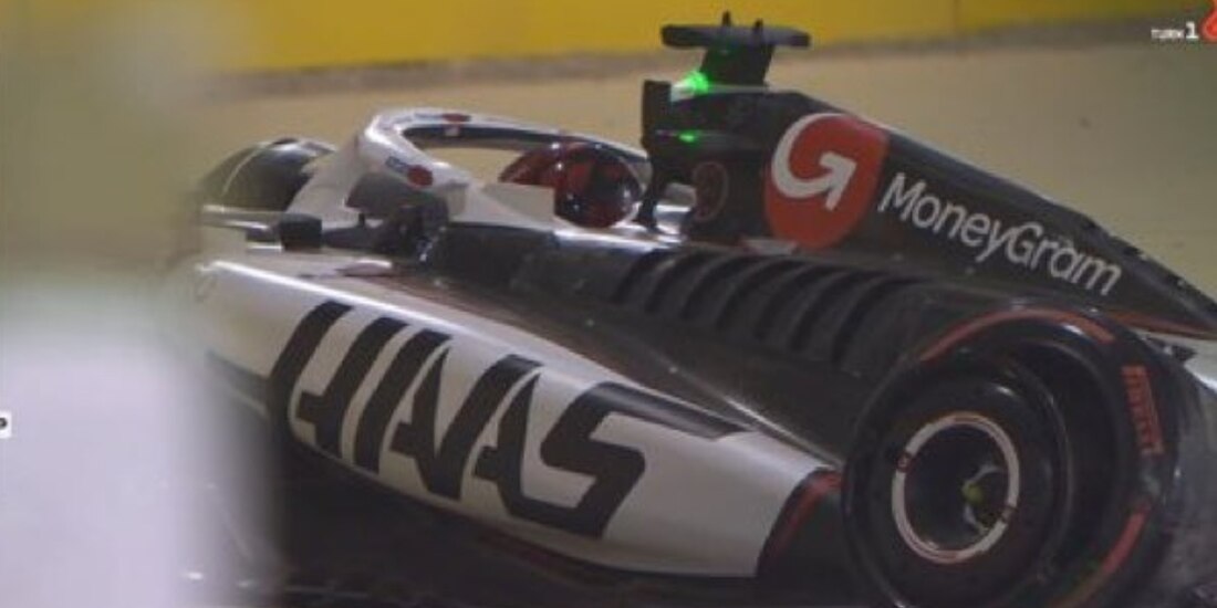 Esteban Ocon, piloto de Haas, sufre accidente