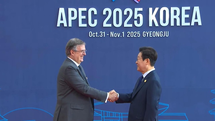 El secretario de Economía, Marcelo Ebrard, se reúne con líderes de China, Canadá, Japón, Corea del Sur y el secretario del Tesoro de Estados Unidos en la Cumbre APEC.
