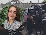 Imagen de archivo del traslado de los policías a su audiencia inicial, por el caso de Roxana Guzmán.