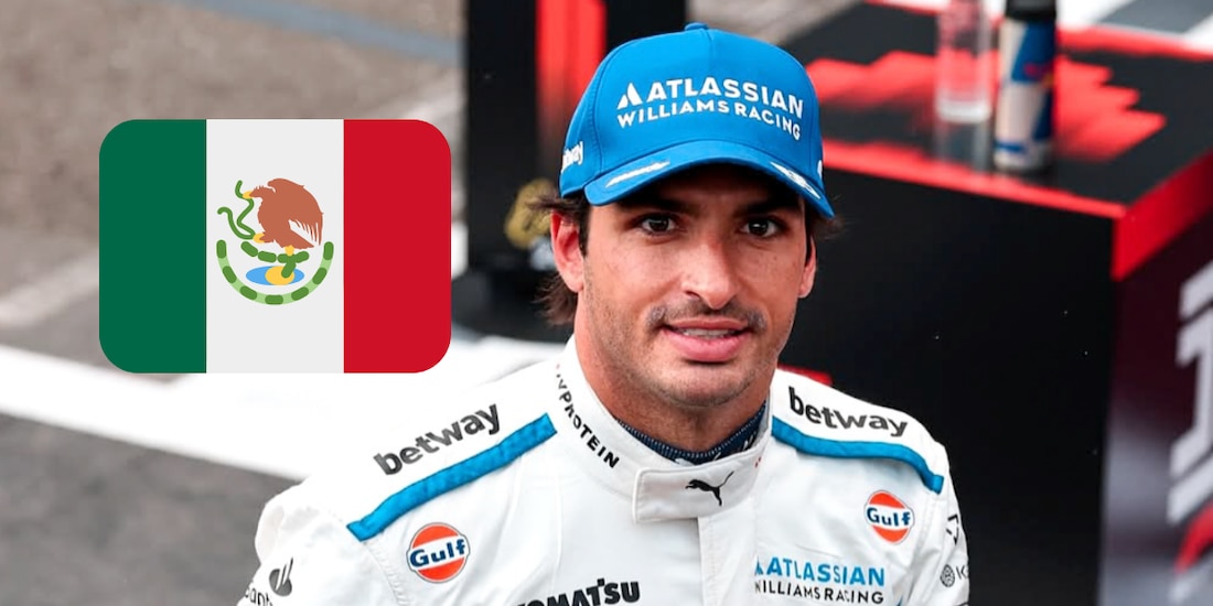 Carlos Sainz demostró una vez más el gran amor que le tiene a México.