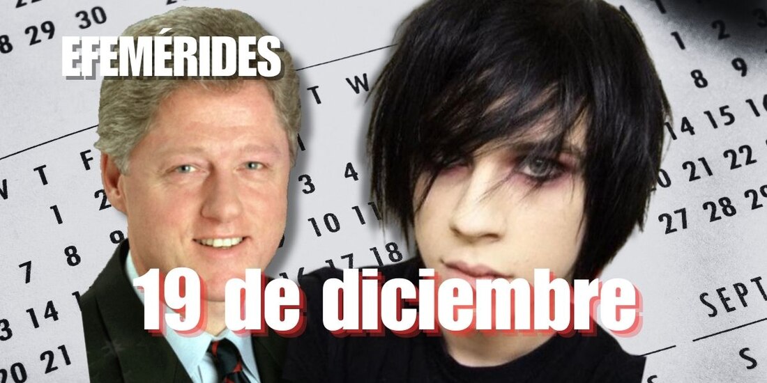 Estas son las efemérides de hoy, 19 de diciembre.