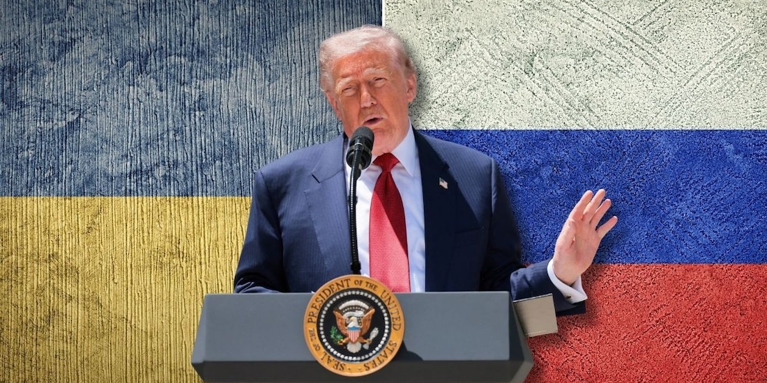 Donald Trump, presidente de Estados Unidos, anuncia alto el fuego temporal entre Rusia y Ucrania.