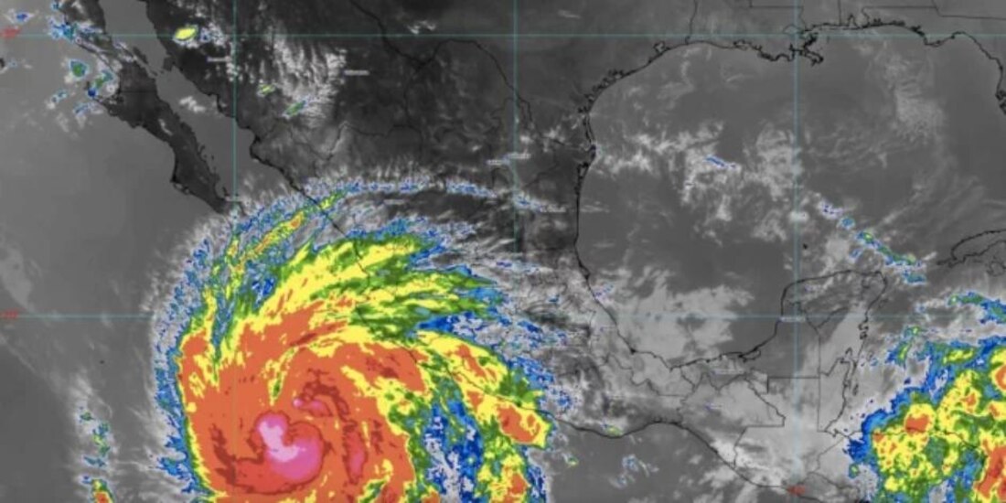 Huracán 'Norma'. Sigue su trayectoría EN VIVO.