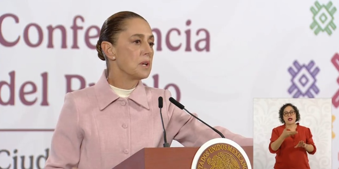 Claudia Sheinbaum, presidenta de México.