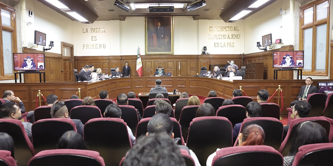 HUGO AGUILAR opera con una plantilla 40% menor, ya que está eximido de elaborar proyectos de resolución en acciones de inconstitucionalidad y controversias constitucionales