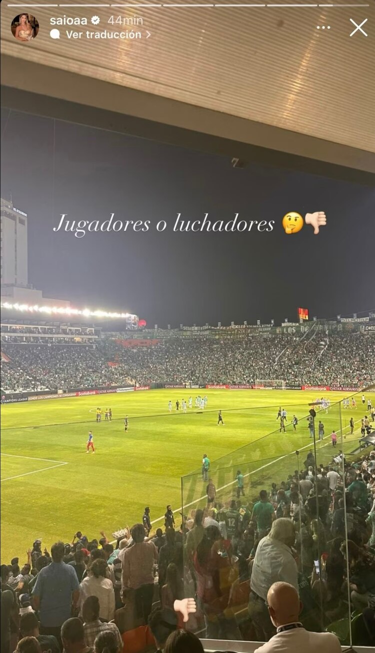 Historia de Instagram partido Concachampions