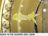 Resultados del Chispazo de hoy 13 de marzo del 2026.