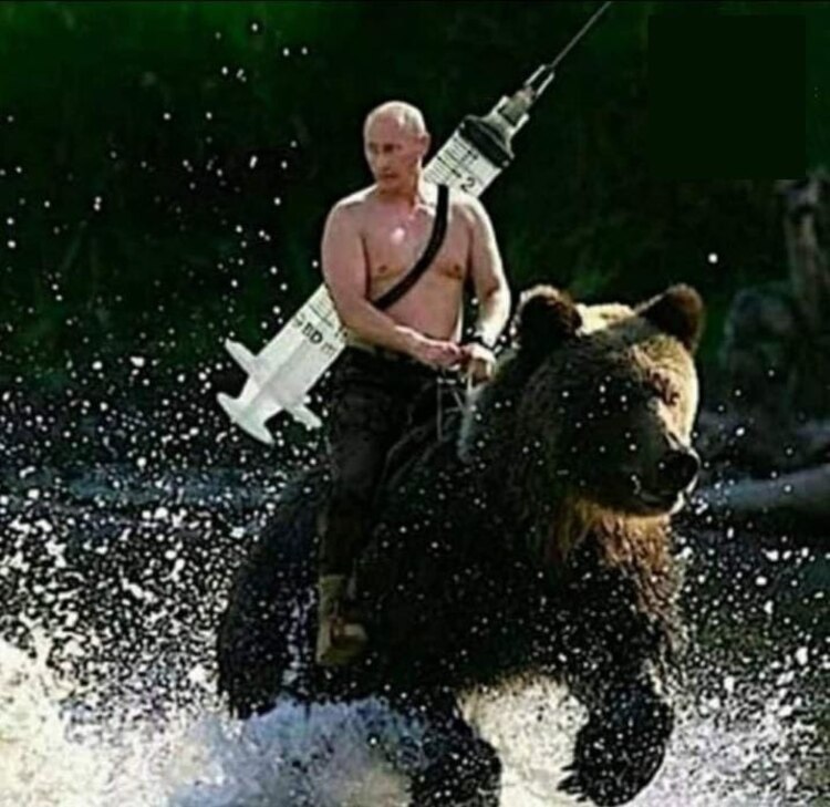 Memes de la vacuna rusa contra el COVID.19