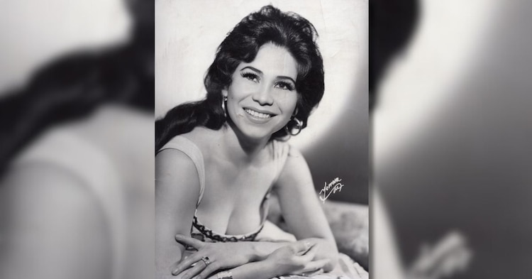 La actriz María Elena Velasco, conocida por su papel de 'La India María'.