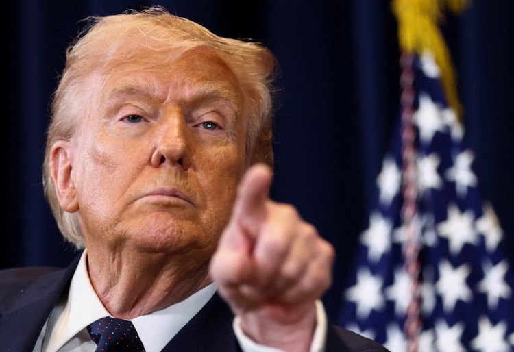 Donald Trump, presidente de Estados Unidos.