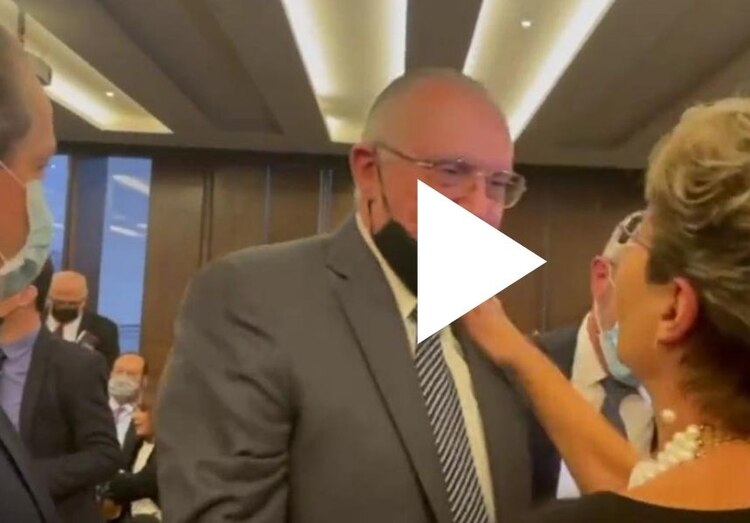 General Salvador Cienfuegos reaparece en evento público en CDMX