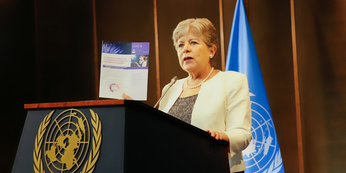 Alicia Bárcena, secretaria ejecutiva de la Cepal