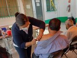 Ayer se llevó a cabo la octava jornada de refuerzo anti-Covid-19 en todos los Centros de Salud de la Ciudad de México, aunque la afluencia siguió a cuentagotas.