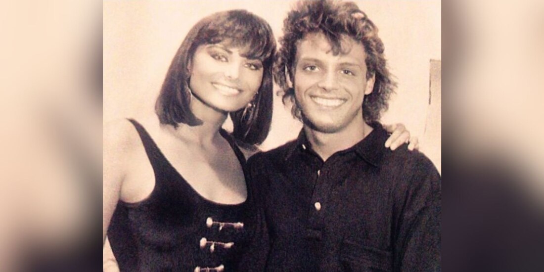 La viuda del exmanager de Luis Miguel con el cantante mexicano.