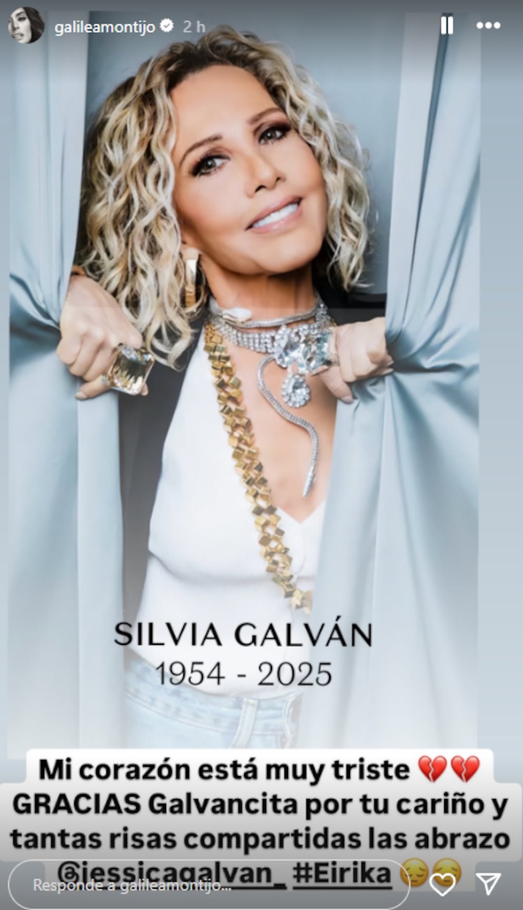 Galilea Montijo se despide de Silvia Galván.