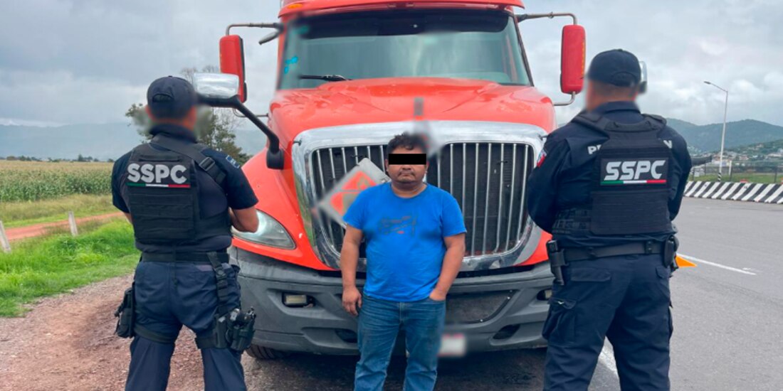 Arresto de parte de fuerzas de seguridad, en el Edomex.