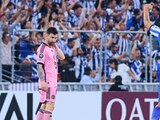 Lionel Messi se queja del estado de la cancha de los Rayados de Monterrey
